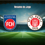 Heidenheim 2x0 St. Pauli: Destaques da Partida