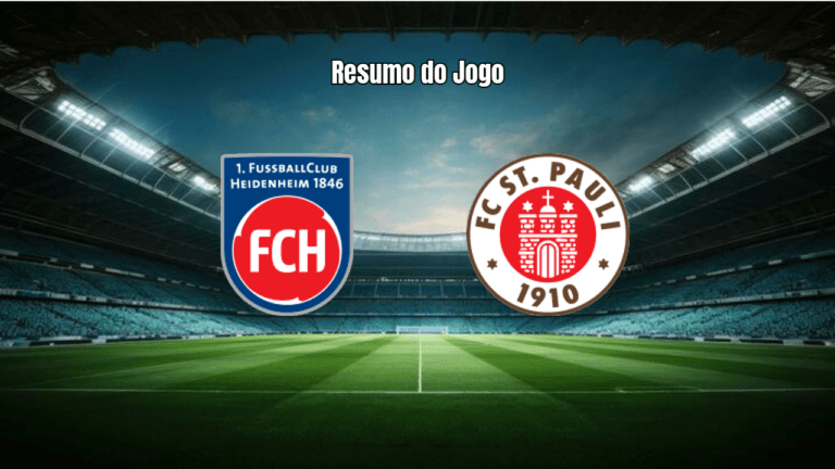 Heidenheim 2x0 St. Pauli: Destaques da Partida