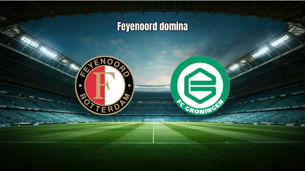 Feyenoord 3×1 Groningen: Destaques da Partida na Eredivisie