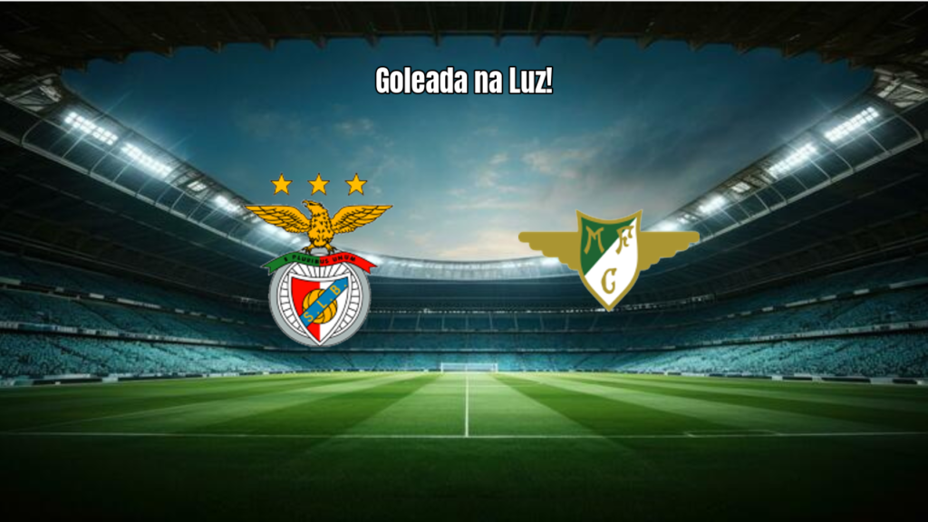 Benfica 4-1 Moreirense: Destaques de Goleada na Luz