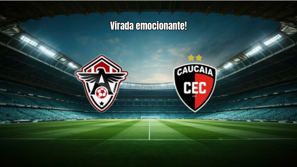 Atlético Cearense U20 vira sobre Caucaia U20 na base cearense