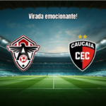 Atlético Cearense U20 vira sobre Caucaia U20 na base cearense