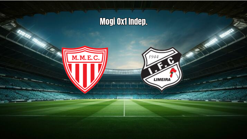 Mogi Mirim 0x1 Independente SP: Destaques da Partida