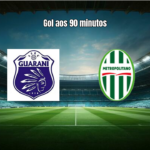 Guarani de Palhoça 0x1 Metropolitano: Gol Tardio Decidi