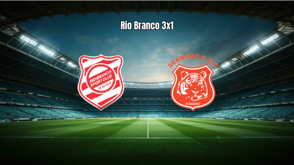 Rio Branco PR vence Prudentópolis por 3 a 1 no Paranaense