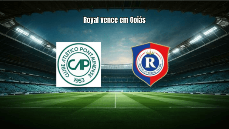 Pontalinense U20 1x2 Royal U20: Destaques do Jogo em Goiás