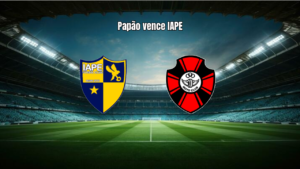 IAPE 0x2 Moto Club: Papão domina e vence bem na Série D