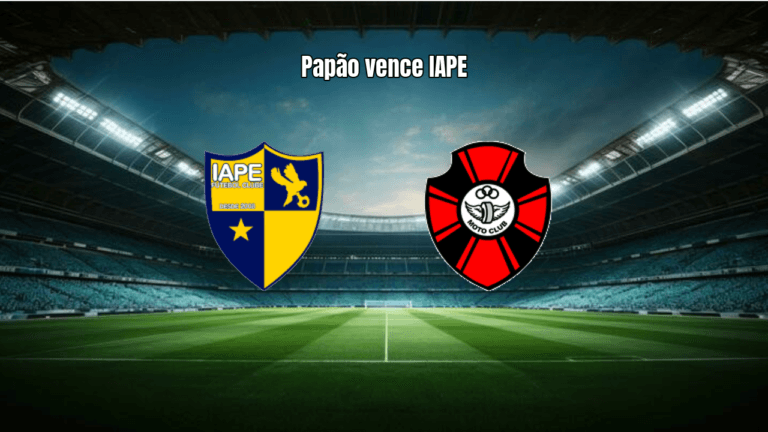 IAPE 0x2 Moto Club: Papão domina e vence bem na Série D