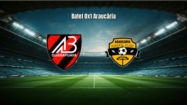 Batel 0x1 Araucária: Destaques da Partida no Paranaense
