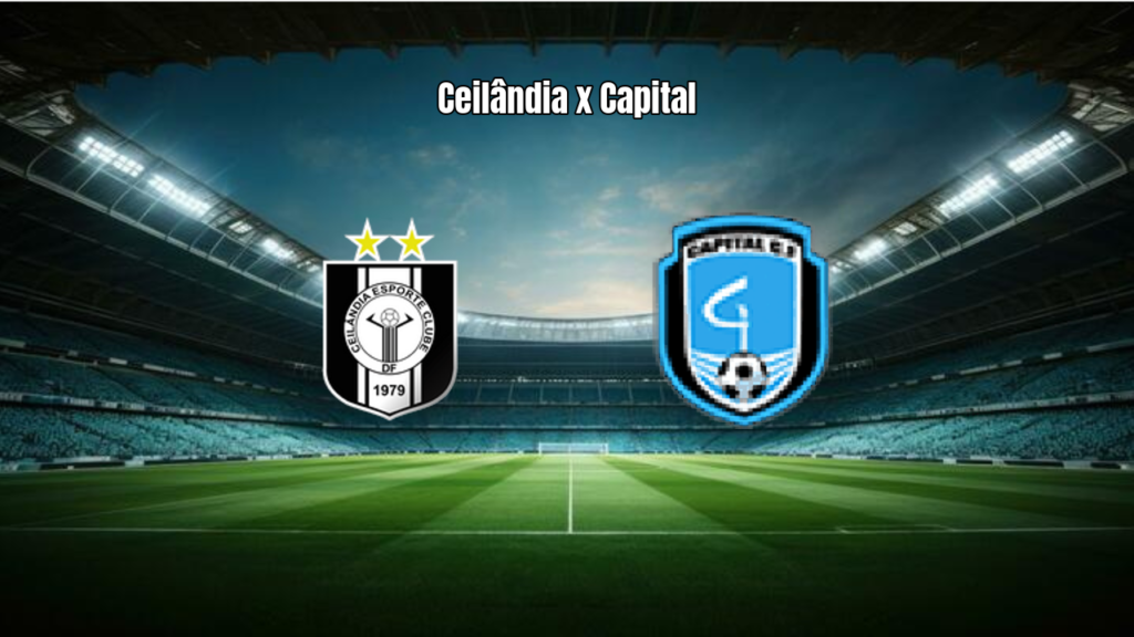 Ceilândia 1×2 Capital Brasília: Destaques da Partida