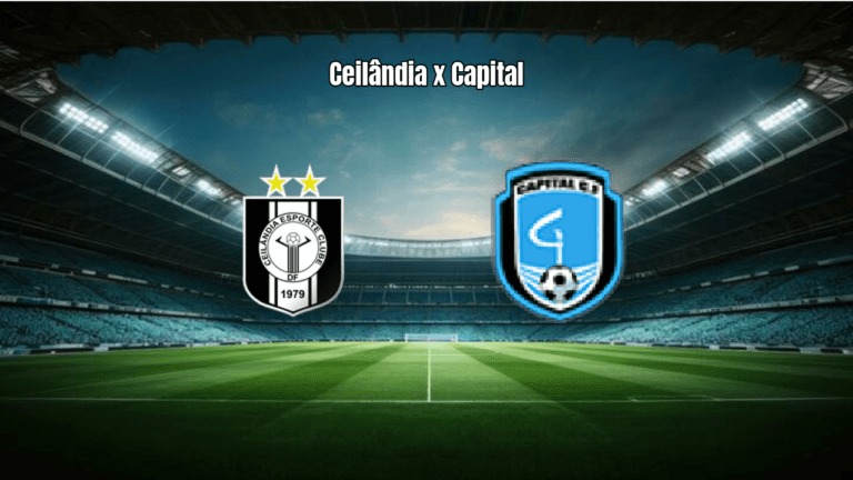 Ceilândia 1×2 Capital Brasília: Destaques da Partida