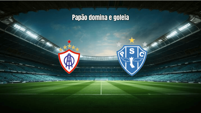 AO Itabaiana 1x4 Paysandu: Destaques da Partida na Série C