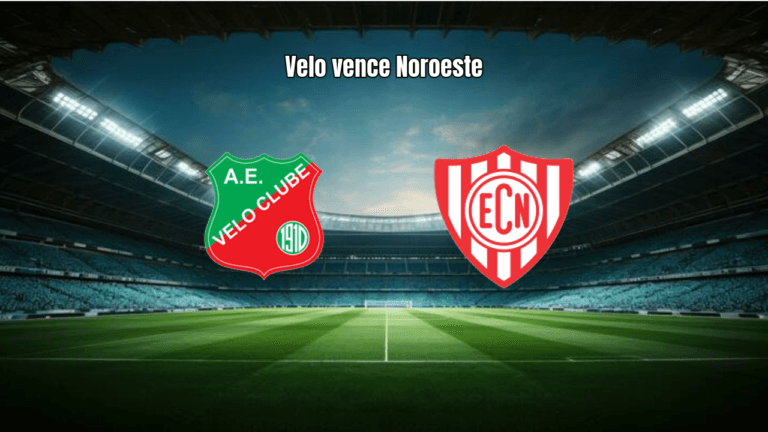 Velo Clube vence Noroeste por 1 a 0 na Série D