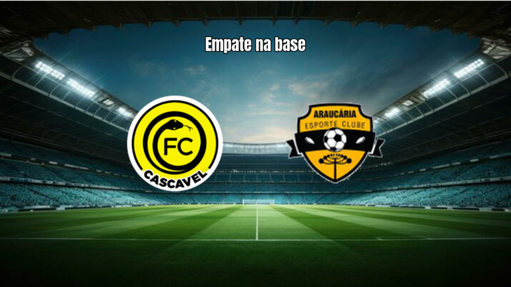 Cascavel U20 1-1 Araucaria U20: Destaques e Análise