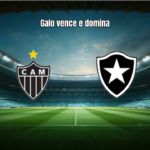 Atlético Mineiro W 2x0 Botafogo W: Destaques da Partida
