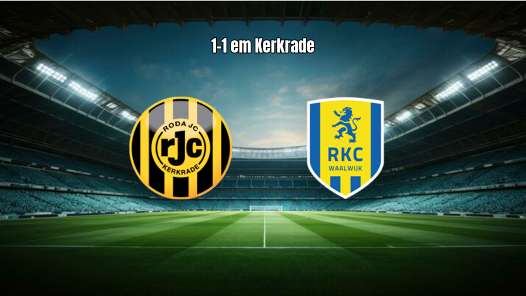 Roda JC x Waalwijk: Destaques e Análise do Empate na Eredivisie