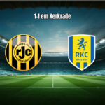 Roda JC x Waalwijk: Destaques e Análise do Empate na Eredivisie