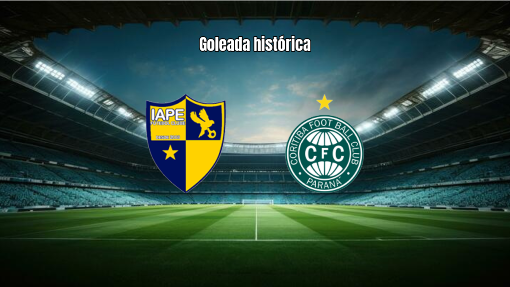 IAPE U17 0x6 Coritiba: Goleada nas Quartas da Copa do Brasil