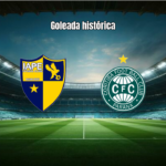 IAPE U17 0x6 Coritiba: Goleada nas Quartas da Copa do Brasil