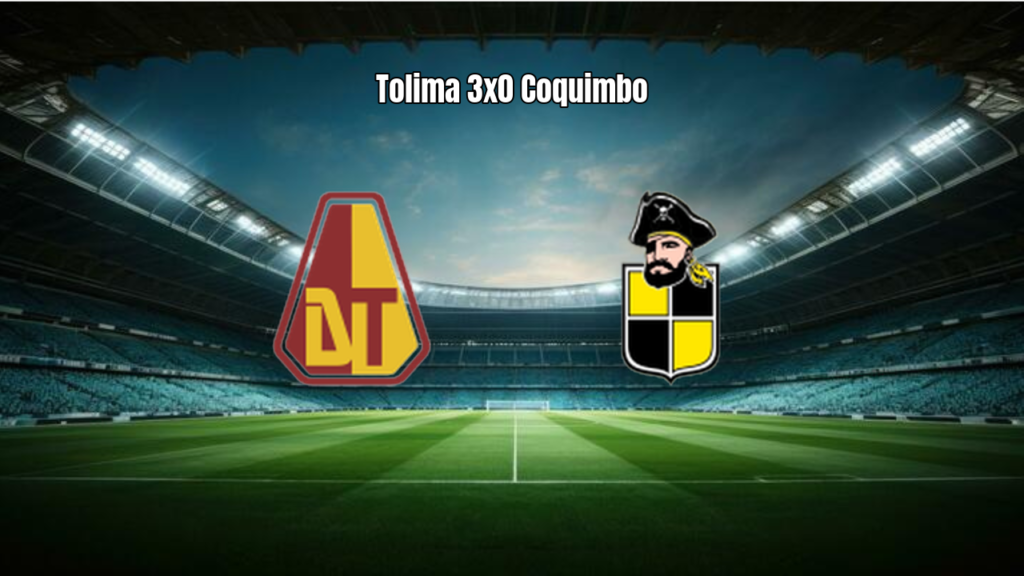 Deportes Tolima domina Coquimbo e vence por 3 a 0 na Libertadores