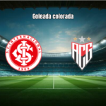 Internacional U20 4-1 Atlético GO: goleada no Brasileiro