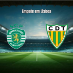 Sporting CP 2x2 Tondela: Empate de Virada Impressiona
