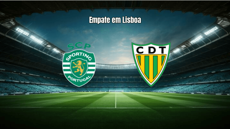 Sporting CP 2x2 Tondela: Empate de Virada Impressiona
