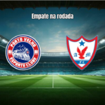 Porto Velho 1 x 1 Águia de Marabá: Destaques da Partida