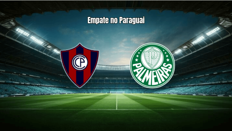 Cerro Porteño 1×1 Palmeiras: Destaques da Partida