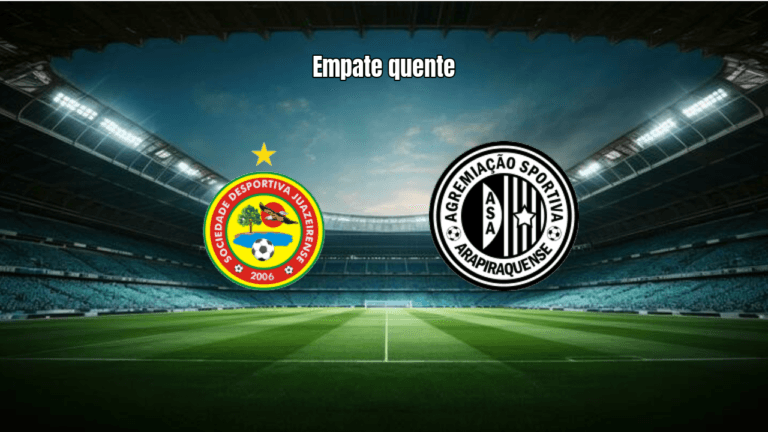 Juazeirense 1×1 ASA: Destaques  na Copa do Nordeste