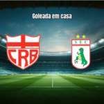 CRB 3x0 Sousa: Destaques da Copa do Nordeste