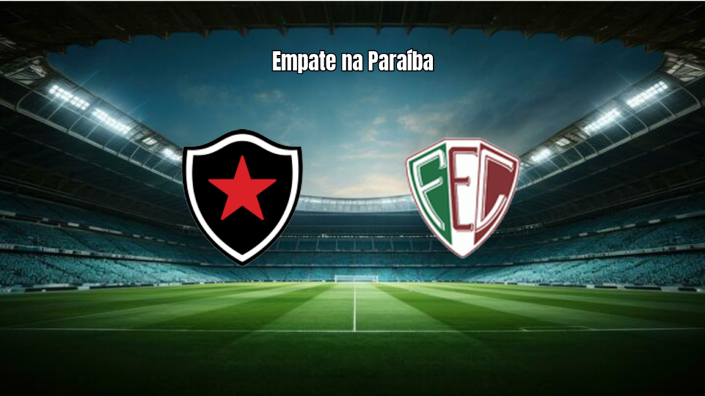 Botafogo PB 1x1 Fluminense PI: Destaques da Partida