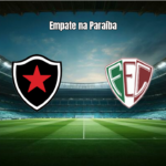 Botafogo PB 1x1 Fluminense PI: Destaques da Partida