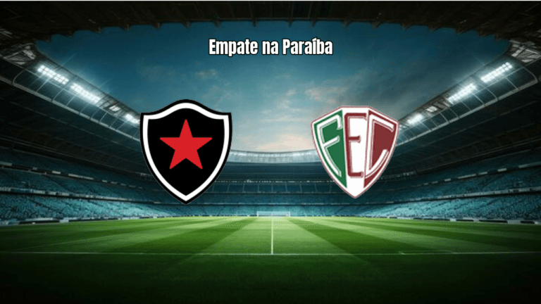 Botafogo PB 1x1 Fluminense PI: Destaques da Partida