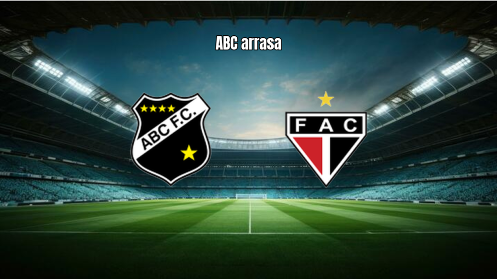 ABC 4×1 Ferroviário: show de Wallyson na Copa do Nordeste