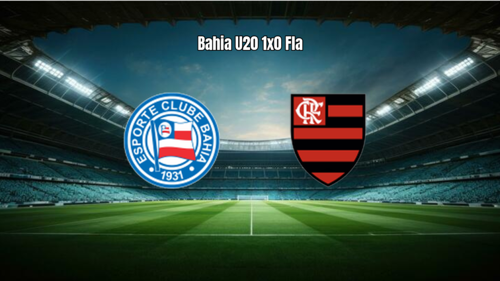 Bahia U20 vence Flamengo U20 por 1 a 0 no Brasileirão