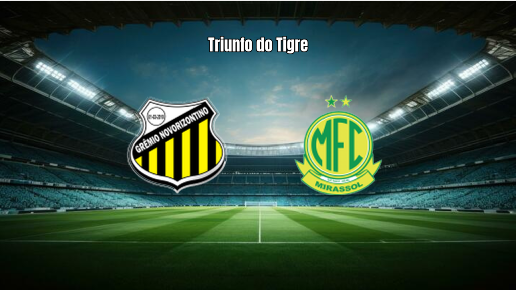 Novorizontino U20 vence Mirassol U20 por 2 a 0