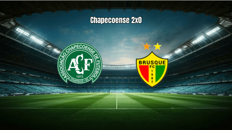 Chapecoense U20 vence Brusque U20 por 2 a 0 no Brasileiro