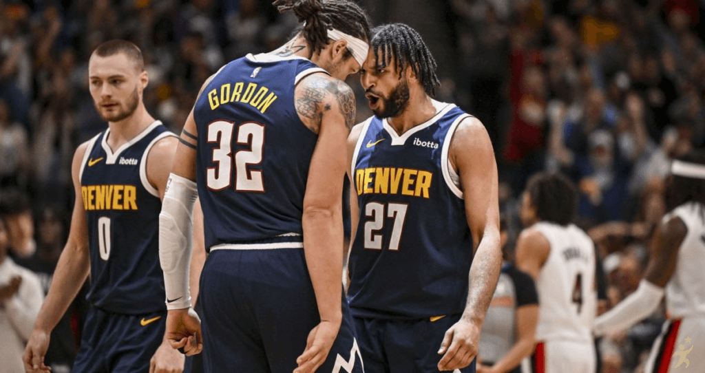 Nuggets vencem Trail Blazers na prorrogação com virada histórica