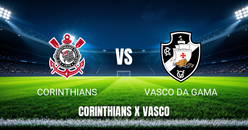 Onde Assistir Corinthians x Vasco: Palpite para o Brasileirão 26/04/2026