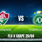 Onde Assistir Fluminense x Chapecoense ao Vivo: Palpite e Transmissão 26/04/2026