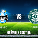 Onde assistir Grêmio x Coritiba: Palpite, escalações e tudo sobre o jogo do Brasileirão Série A 26/04/2026