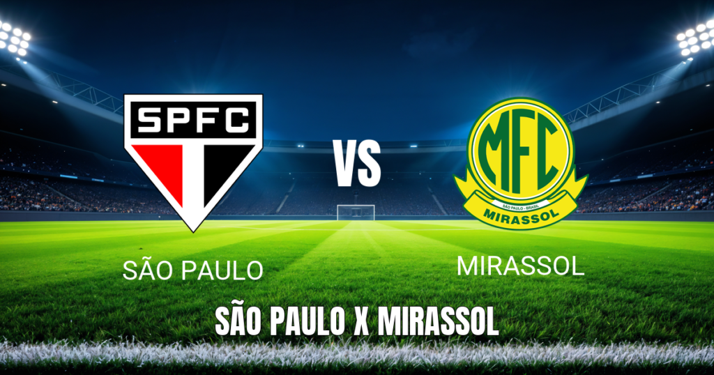Onde assistir São Paulo x Mirassol ao vivo: Palpite para Brasileirão Série A 25/04/2026