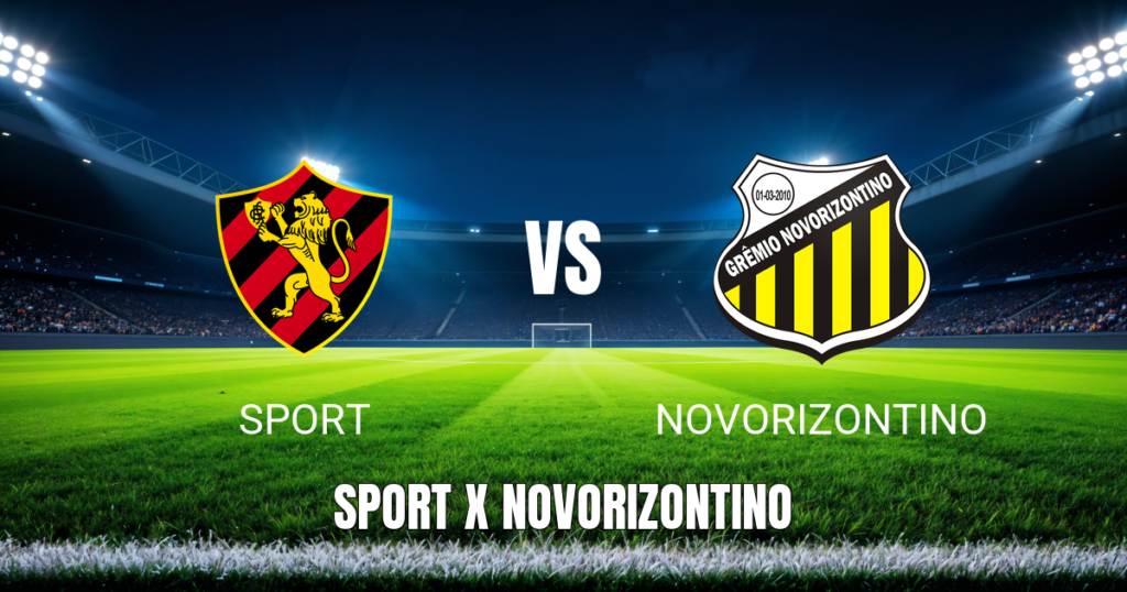 Onde assistir a Sport x Novorizontino ao vivo - Palpite para 25/04/2026