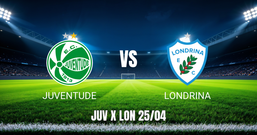 Onde Assistir Juventude x Londrina ao Vivo: Palpite para o Jogo de 25/04/2026