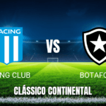 Onde Assistir Racing Club x Botafogo na Copa Sul-Americana com Palpite - 15/04/2026
