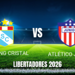Onde assistir Sporting Cristal x Atlético Junior: Palpite para a Libertadores 28/04/2026