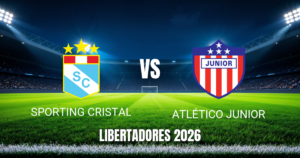 Onde assistir Sporting Cristal x Atlético Junior: Palpite para a Libertadores 28/04/2026
