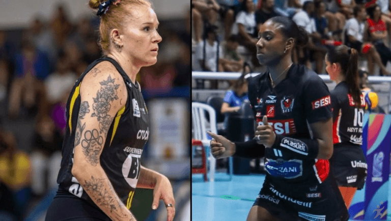 Praia Clube x Sesi Bauru: estrangeiras decidem vaga na semi da Superliga