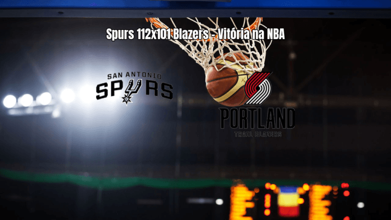 San Antonio Spurs vence Portland Trail Blazers por 112 a 101 na NBA
